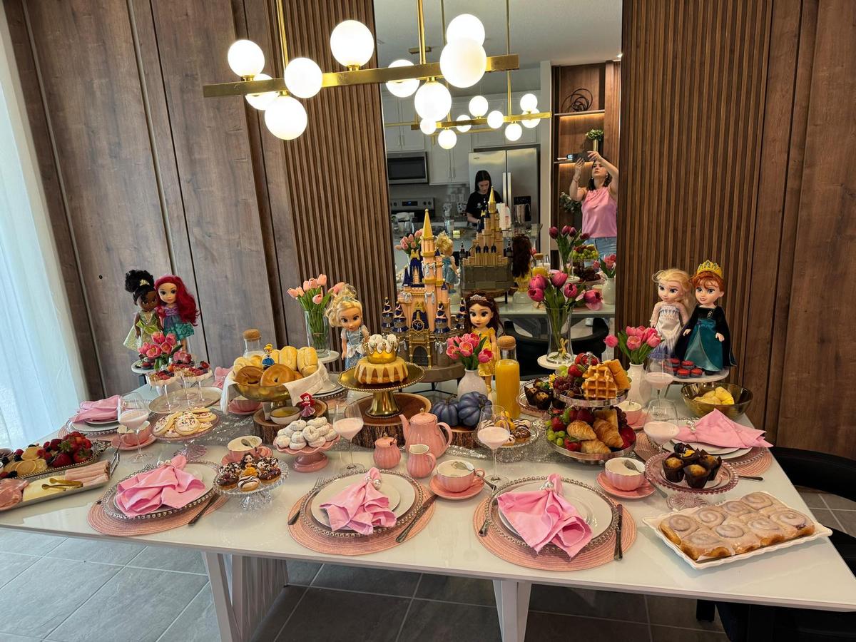 Café da manhã temático em Orlando - Villa Party Events foto 2